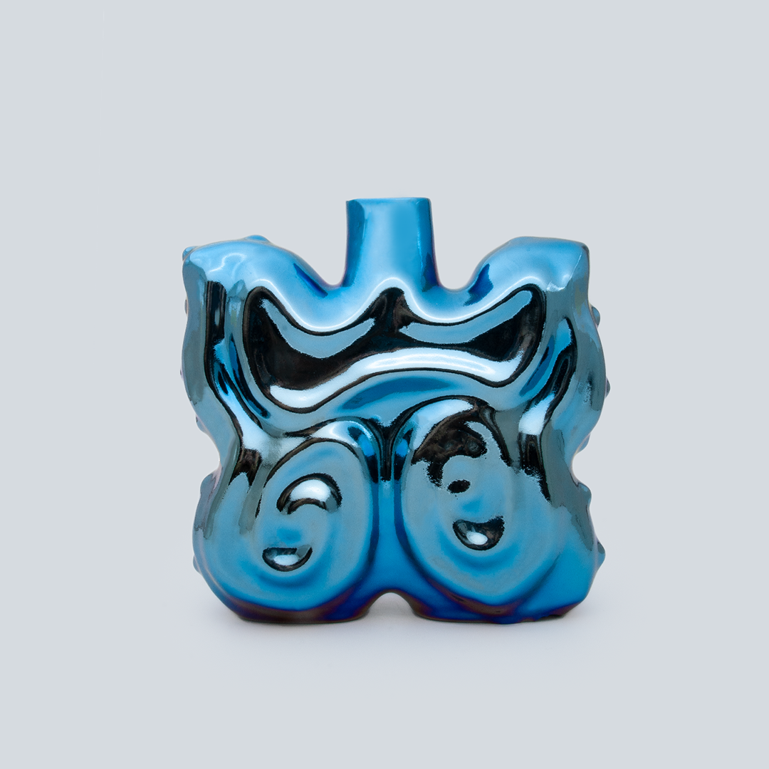 BUTTERFLY VASE / Blue