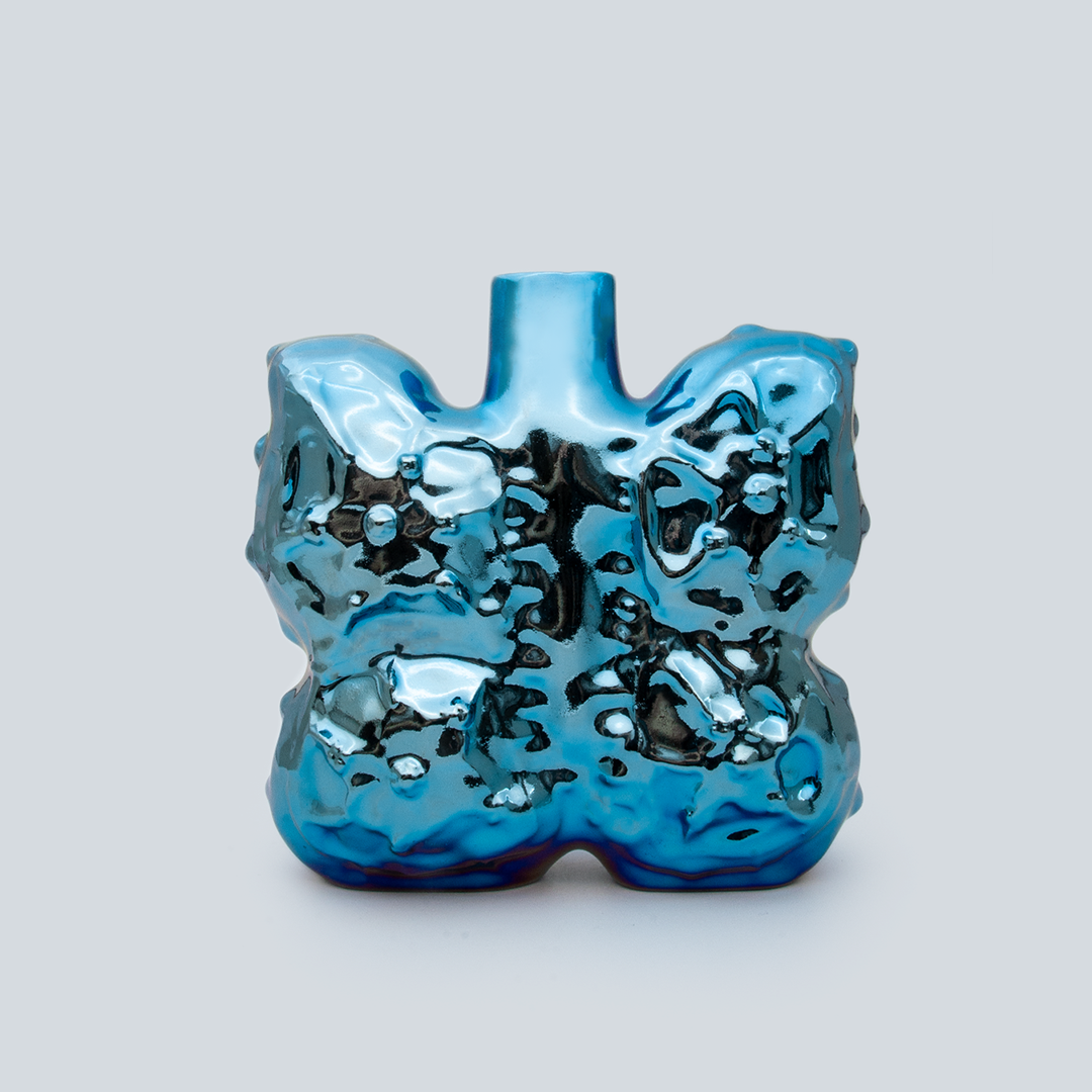 BUTTERFLY VASE / Blue